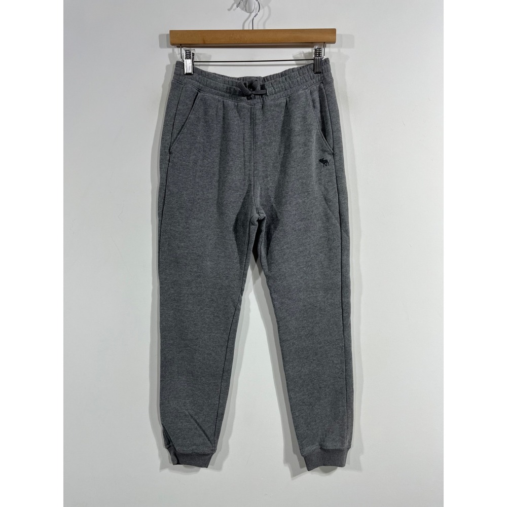 Abercrombie Kids A&F Essentials Gray Jogger Sweatpants Size 13/14 Large Lounge